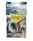 Dragon Shield: Perfect Fit Sleeves - Standard Size - Clear (100 Sleeves)